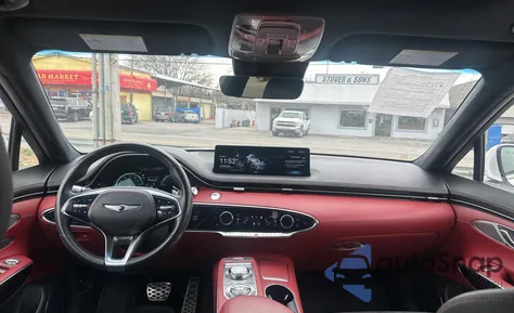 2022 Genesis Gv70 3.5T Awd Sport из США, поврежденный, VIN KMUMCDTC5NU011241